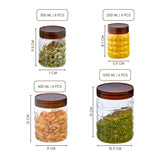 Solitaire Container 24pcs Set | Airtight Kitchen Storage Jars