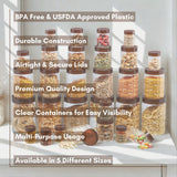Solitaire Container 30pcs Set | Airtight Kitchen Storage Jars