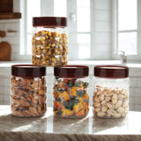 Solitaire Container 600ml 4pcs Set | Airtight Kitchen Storage Jars