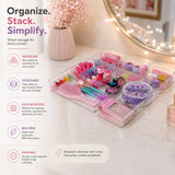 Everyday Adjustable Divider Tray | 4pcs Set | Multipurpose Storage Trays