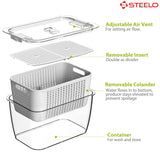 Fridge Food Basket 3pcs Set | Fridge Organiser Baskets