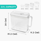 SoFresh Flip-Lock Container 2800ml | Airtight Dry Storage Jar