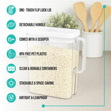 SoFresh Flip-Lock Container 4200ml | Airtight Dry Storage Jar