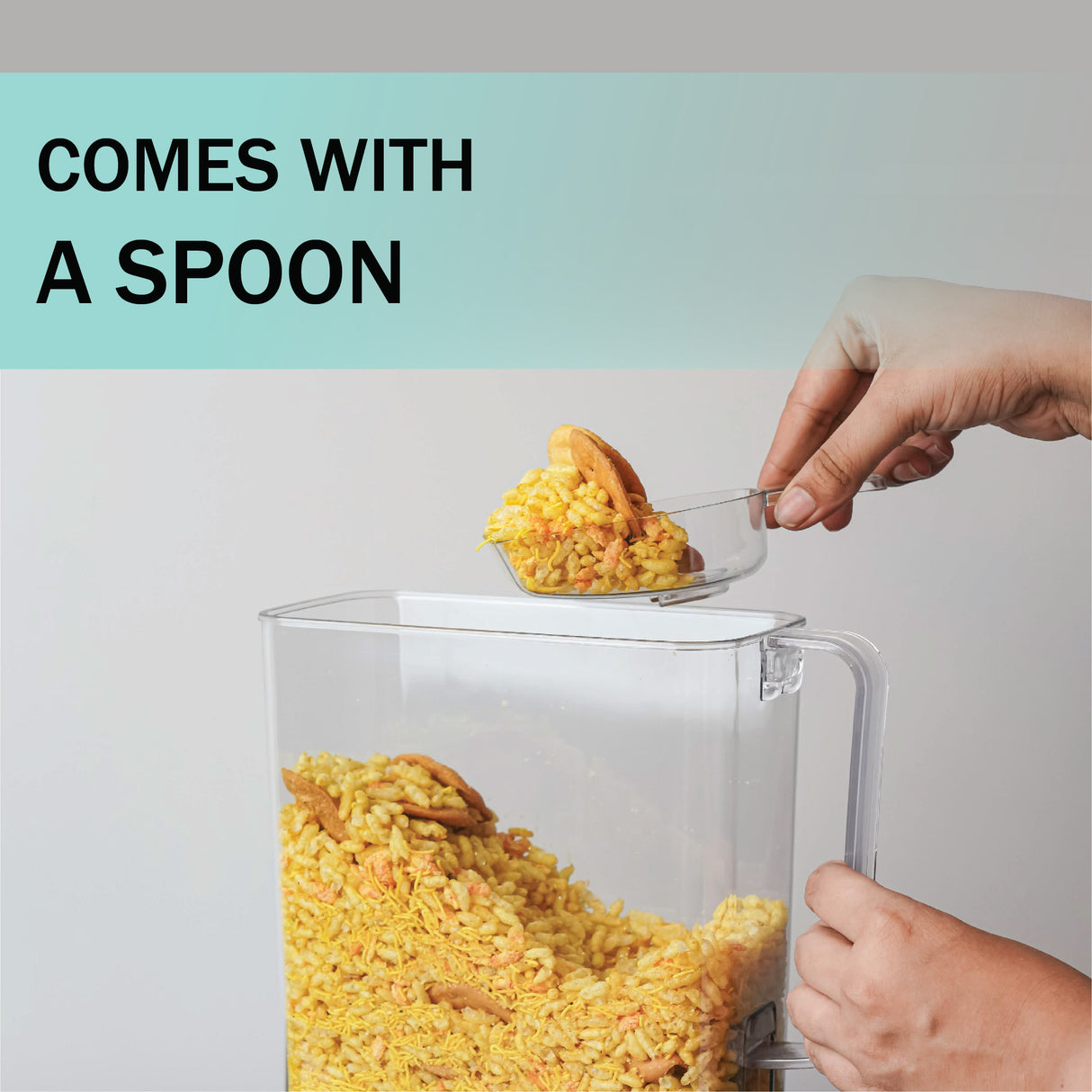 SoFresh Flip-Lock Container 4200ml | Airtight Dry Storage Jar