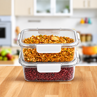 SoFresh Rectangular Container 1200ml 2pcs Set | Leakproof Food Containers