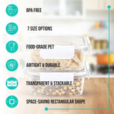 SoFresh Rectangular Container 500ml 2pcs Set | Leakproof Food Containers