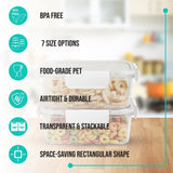 SoFresh Rectangular Container 800ml 2pcs Set | Leakproof Food Containers