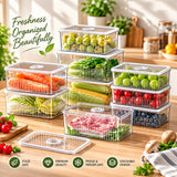 Food Storage Box 3pcs Set | Stackable Storage Boxes
