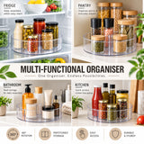Turntable with Dividers | Rotating Kitchen Organiser
