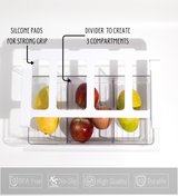 Fridge Undershelf Drawer | 3 Part | Fridge Storage Drawer