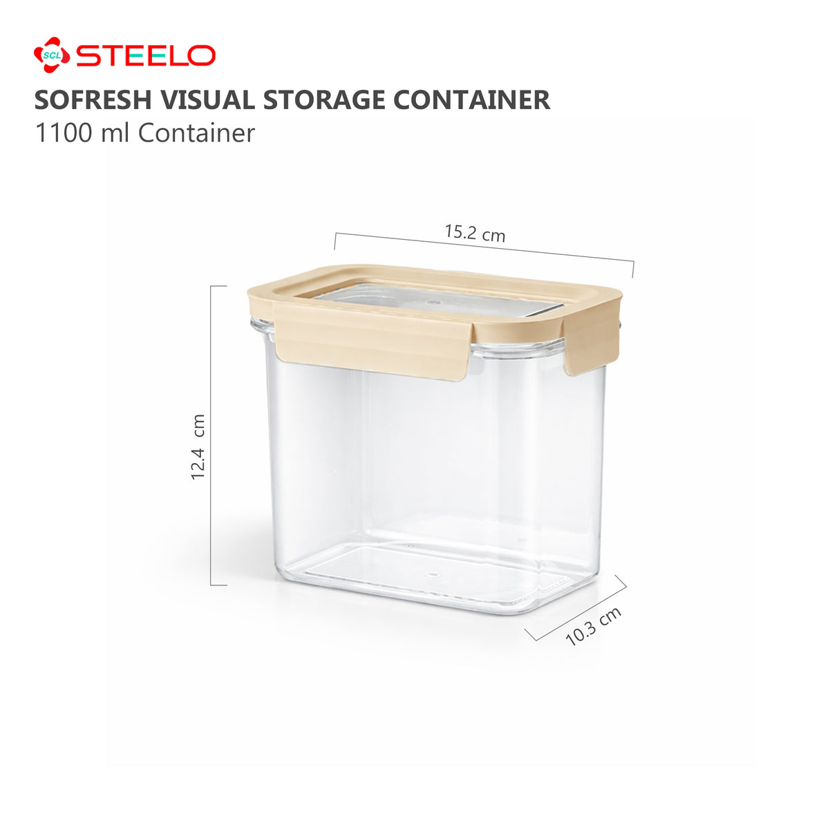 SoFresh Visual Storage Container 1100ml