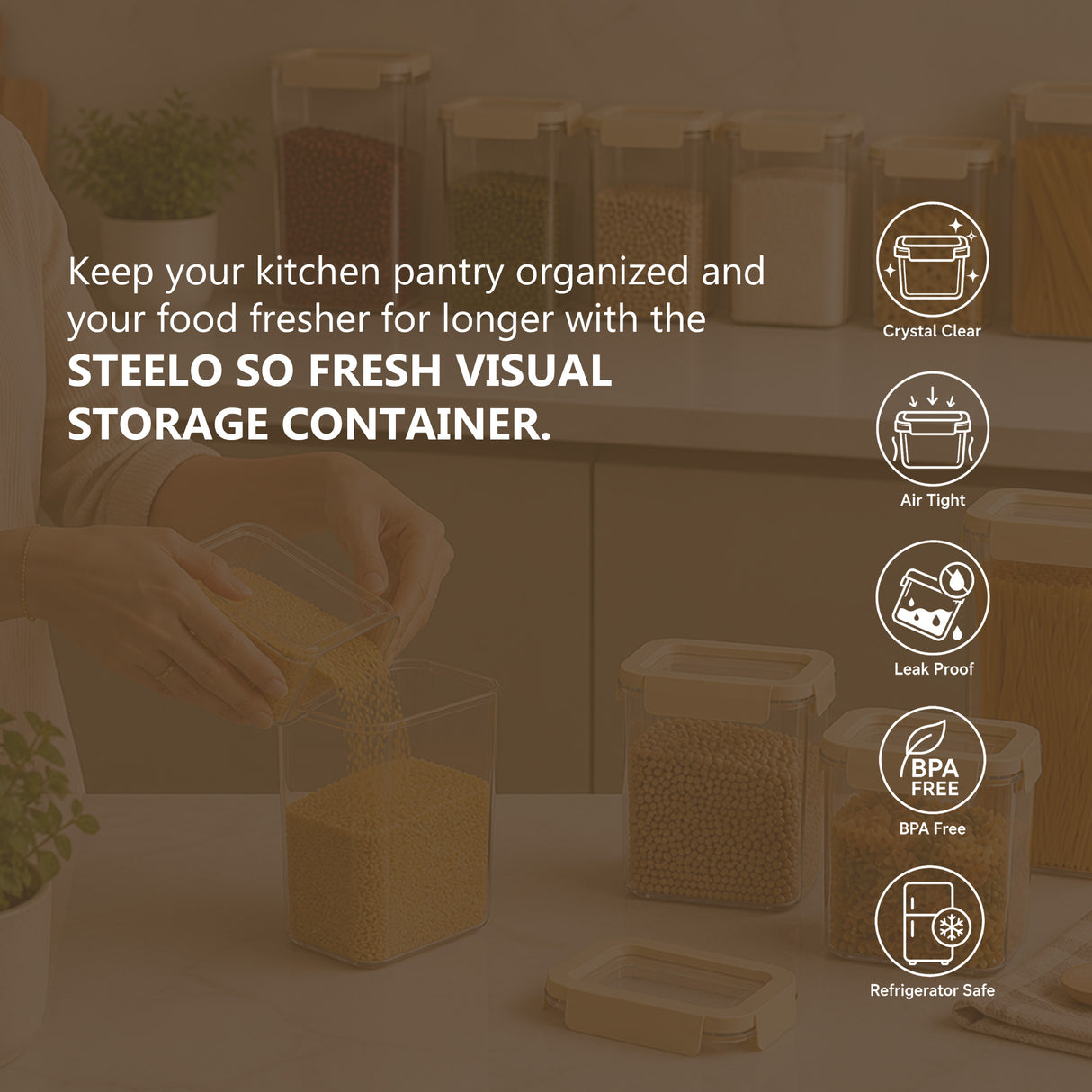 SoFresh Visual Storage Container 2300ml