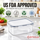 SoFresh SoClick Container 1200ml 2pcs Set | Click-Lock Food Containers
