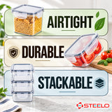 SoFresh SoClick Container 1200ml 2pcs Set | Click-Lock Food Containers