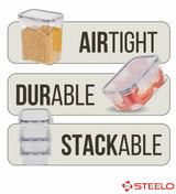 SoFresh SoClick Container 1200ml 2pcs Set | Click-Lock Food Containers