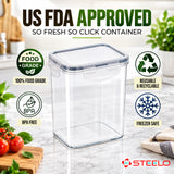 SoFresh SoClick Container 1400ml 2pcs Set | Click-Lock Food Containers