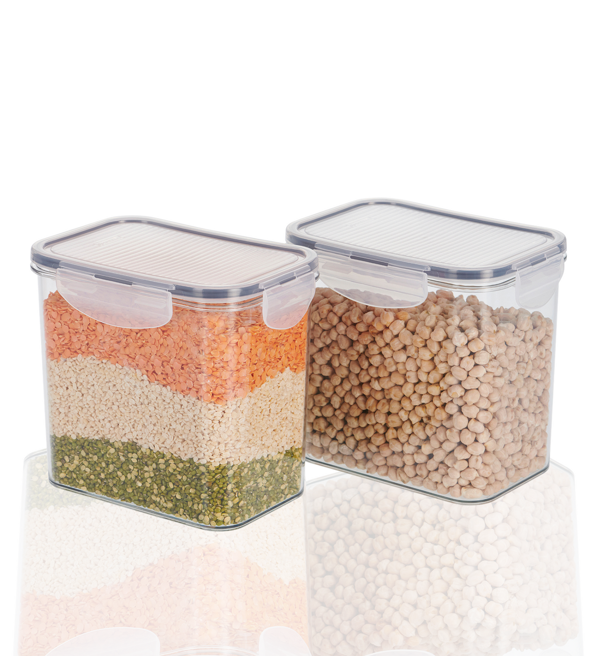 SoFresh SoClick Container 2000ml 2pcs Set | Click-Lock Food Containers