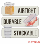 SoFresh SoClick Container 2000ml 2pcs Set | Click-Lock Food Containers
