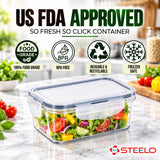 SoFresh SoClick Container 300ml 4pcs Set | Click-Lock Food Containers