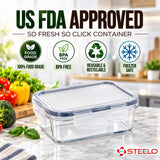 SoFresh SoClick Container 500ml 2pcs Set | Click-Lock Food Containers