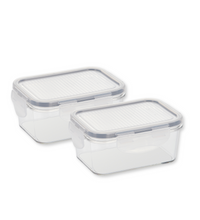 SoFresh SoClick Container 800ml 2pcs Set | Click-Lock Food Containers