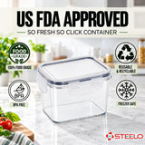 SoFresh SoClick Container 900ml 2pcs Set | Click-Lock Food Containers