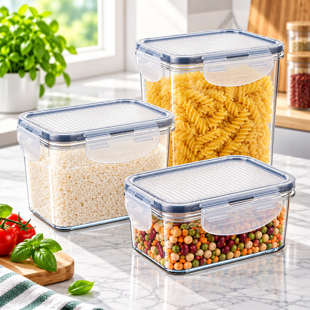 SoFresh SoClick Container 3pcs Set | Click-Lock Food Containers