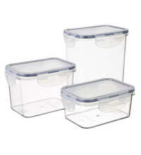 SoFresh SoClick Container 3pcs Set | Click-Lock Food Containers