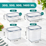 SoFresh SoClick Container 6pcs Set | Click-Lock Food Containers