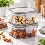 SoFresh Square Container 1000ml 2pcs Set | Airtight Food Containers