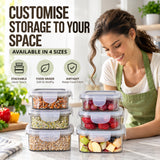 SoFresh Square Container 1000ml 2pcs Set | Airtight Food Containers
