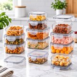 SoFresh Square Container 12pcs Set | Airtight Food Containers