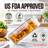 SoFresh Square Container 12pcs Set | Airtight Food Containers