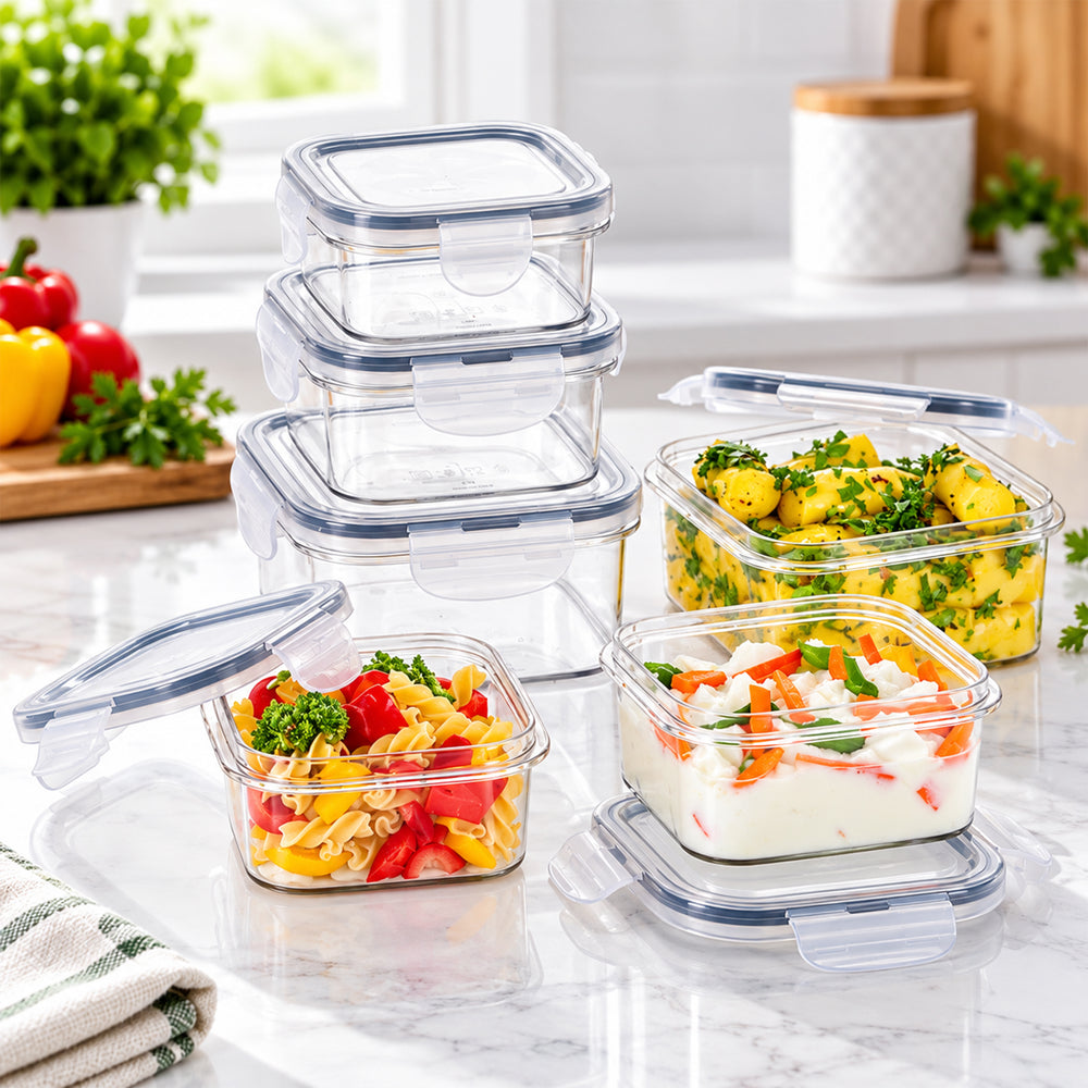 SoFresh Square Container 6pcs Set | Airtight Food Containers