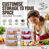 SoFresh Square Container 6pcs Set | Airtight Food Containers