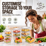 SoFresh Square Container 12pcs Set | Airtight Food Containers