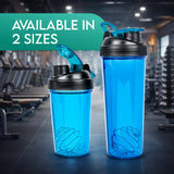 ShapeUp Shaker Bottle 500ml 2pcs Set | Gym Protein Shaker with Mixing Ball
