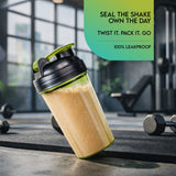ShapeUp Shaker Bottle 500ml 2pcs Set | Gym Protein Shaker with Mixing Ball