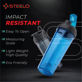 ShapeUp Shaker Bottle 750ml 2pcs Set | Gym Protein Shaker with Mixing Ball