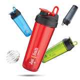 ShapeUp Shaker Bottle 750ml 2pcs Set | Gym Protein Shaker with Mixing Ball