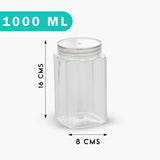 Varg Container 1000ml 4pcs Set | Airtight Storage Jars