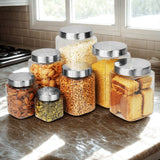 Varg Container 500ml 4pcs Set | Stainless Steel Lids | Storage Jars