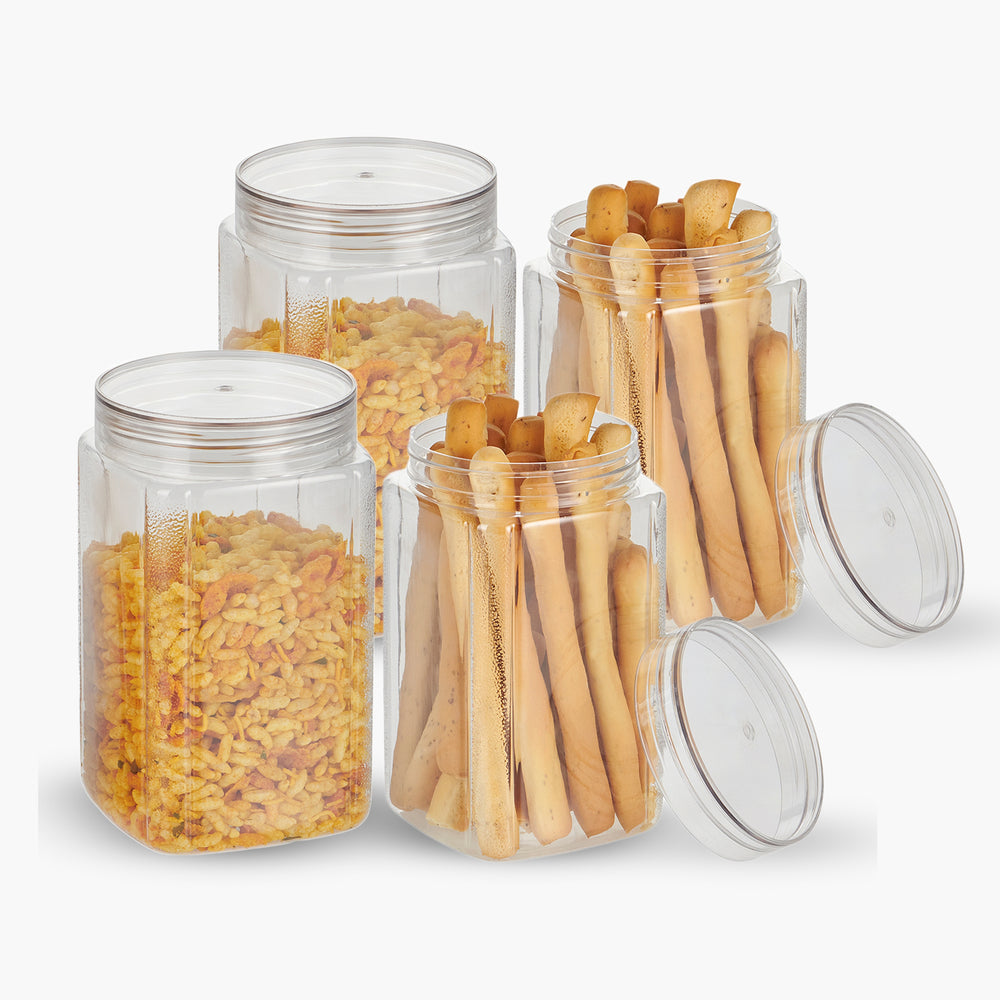Varg Container 1500ml 4pcs Set | Airtight Storage Jars