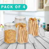 Varg Container 1500ml 4pcs Set | Airtight Storage Jars