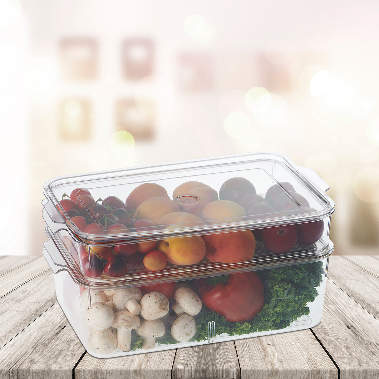 Organiser Tray Small + Big 2pcs Set | Kitchen Storage Tray